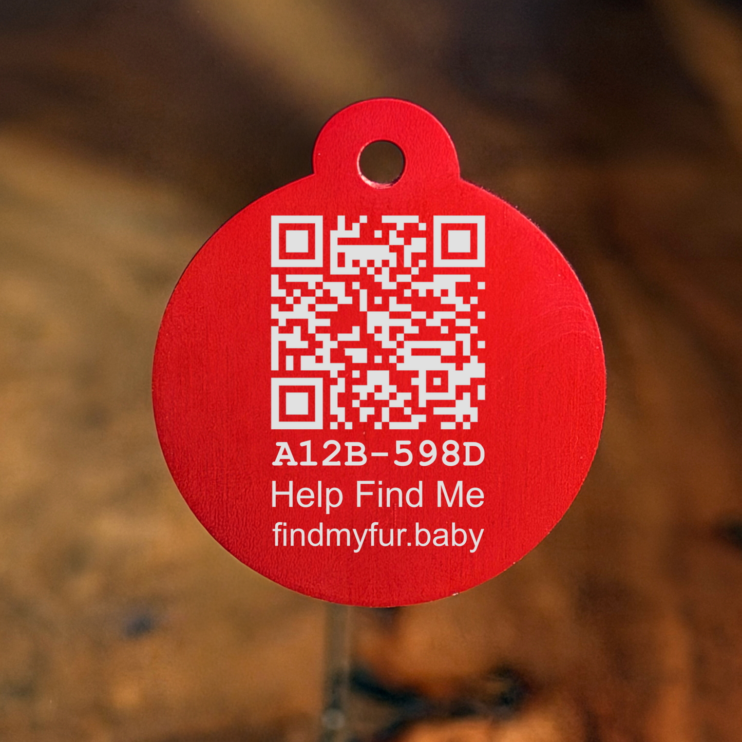 WiggleWagTag - Round